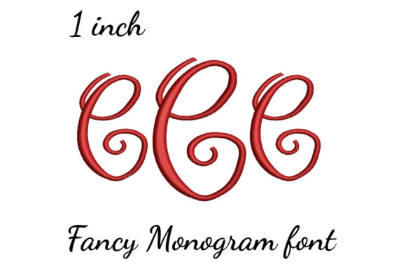 C Monogram Font Fancy
