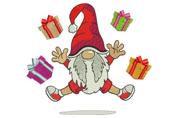 Christmas Happy Gnome Gift Box