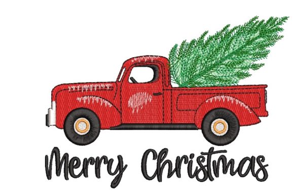 Christmas Tree Christmas Truck