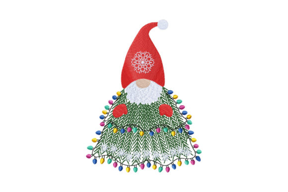 Dressy Gnome Christmas Tree