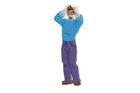 Frustrated Man: A Seasonal Embroidery Design Review