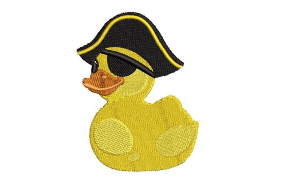 Pirate Rubber Duck Embroidery Design Review