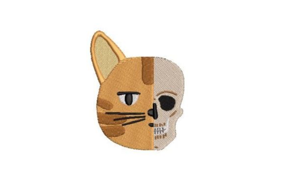 Skull Morphing into a Cat