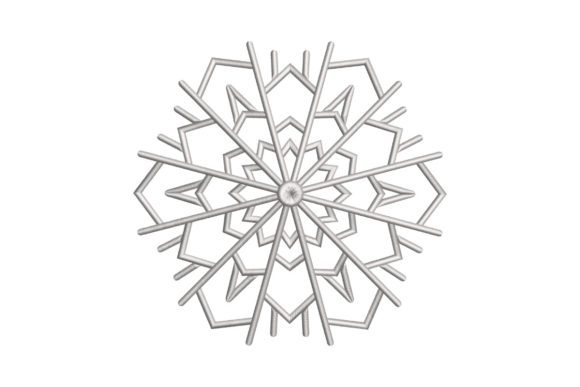 Snowflake with Angles: Sharp, Stylish, and Surprisingly Versatile