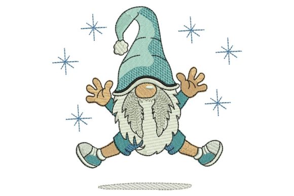 Winter Happy Gnome
